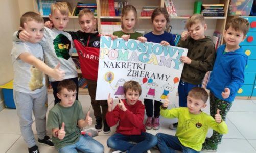 Dzieci pomagają dzieciom. Uczniowie białostockiej SSP nr 11 w ?Zakręconej akcji?