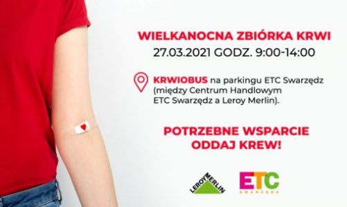 KRWIOBUS W SWARZĘDZU ? oddaj krew dla potrzebujących!
