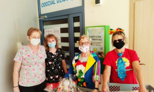 Fundacja Dr Clown dziękuje pielęgniarkom