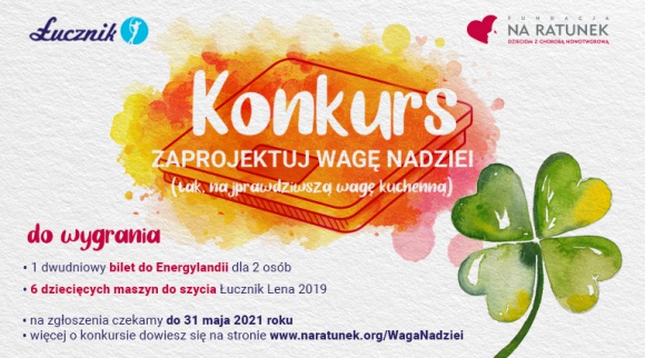 Waga Nadziei na pomoc dzieciom z kliniki onkologicznej. Wymyśl, jak ma wyglądać Zdrowie, LIFESTYLE - ?Pokaż, jak widzisz nadzieję? i wygraj bilet do Energylandii! Ruszył konkurs na projekt jedynej w swoim rodzaju wagi kuchennej, która będzie pomagać dzieciom chorym na raka z kliniki onkologicznej Przylądek Nadziei we Wrocławiu.