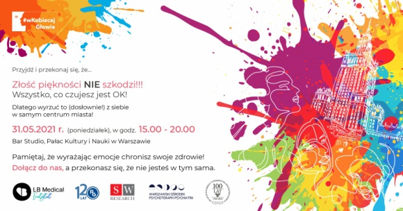 Twoje emocje w centrum! Złość piękności NIE szkodzi!