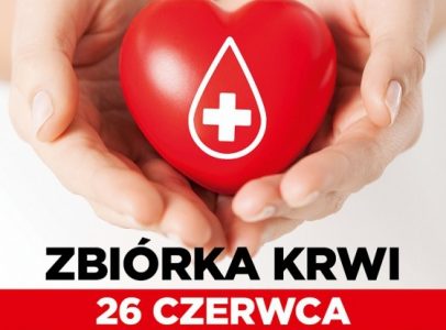 Sobotnia zbiórka krwi przed Atrium Copernicus