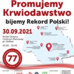 Promuję Krwiodawstwo ? biję Rekord Polski!