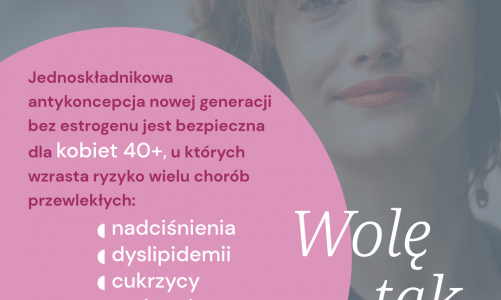 Jednoskładnikowa antykoncepcja bez estrogenu ? skuteczna i wysoce bezpieczna forma antykoncepcji hormonalnej